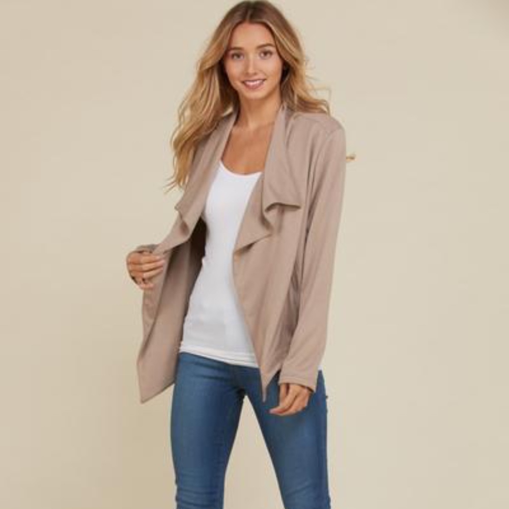 Alexandria Open Front Jacket
